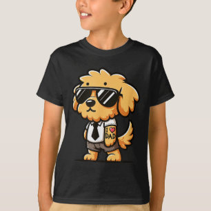 Goldendoodle I Liebe Vater Funny Dog Tattoo T-Shirt