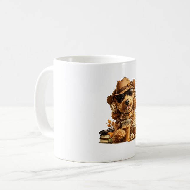 Goldendoodle-Kaffeetasse  Kaffeetasse (Vorderseite Links)