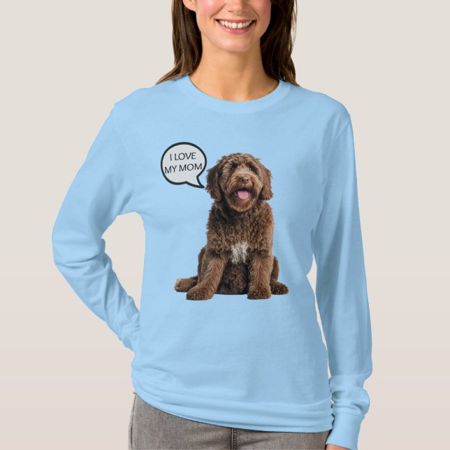 Goldendoodle Labradoodle Dog Mütter Geschenk T-Shirt (Vorderseite)
