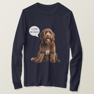 Goldendoodle Labradoodle Hund Vater Geschenk Hund  T-Shirt