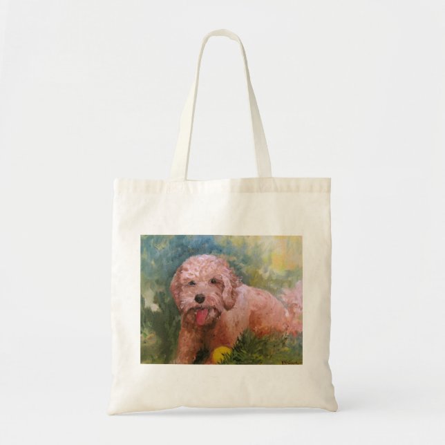 Goldendoodle/Labradoodle Tasche, die Sie Tragetasche (Vorne)