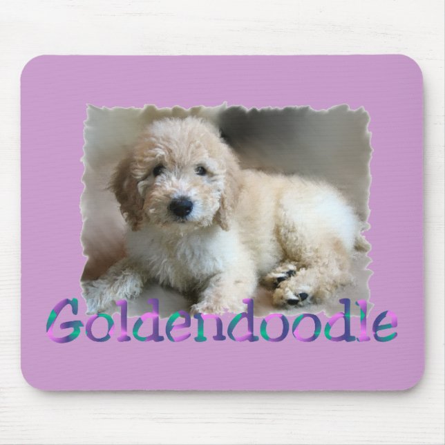 Goldendoodle Liebhaber Geschenke Mousepad (Vorne)