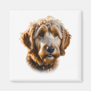 Goldendoodle-Magnet Magnet