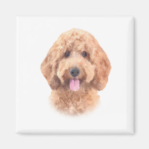 Goldendoodle-Magnet Magnet