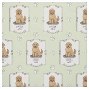 Goldendoodle-Mama Doodle-Mama (goldrot) Hundemutte Stoff