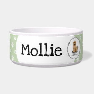 Goldendoodle-Mama (Kind) Doodle (goldrot) Napf