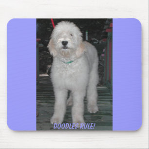 Goldendoodle Mausunterlage Mousepad