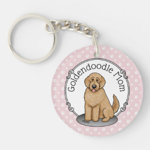 Goldendoodle Mom Doodle Mom (rouge doré)