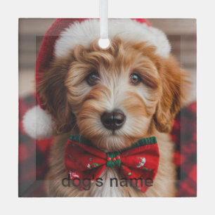 Goldendoodle Ornament Aus Glas