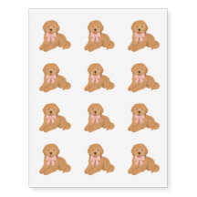 Goldendoodle Puppy Dog Kids Party Favor