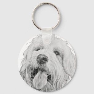Goldendoodle Schlüsselanhänger