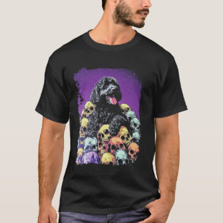 Goldendoodle-Skelett Süß Gothic T-Shirt