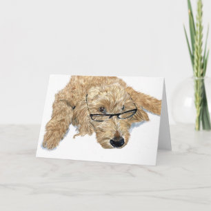 Goldendoodle Stella Cartes de voeux