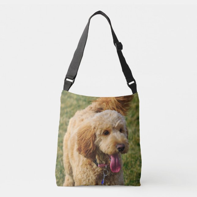 Goldendoodle Tragetaschen Mit Langen Trägern (Vorderseite)