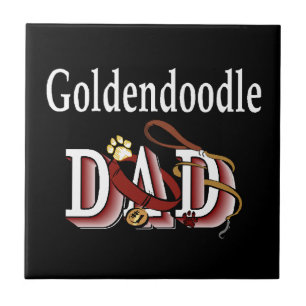 Goldendoodle-Vater Fliese