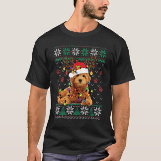 Goldendoodle Weihnachten Ugly Sweater Hund Xmas 1 T-Shirt
