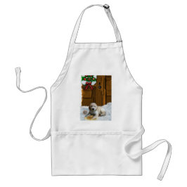 Goldendoodle Weihnachtsgeschenke Schürze
