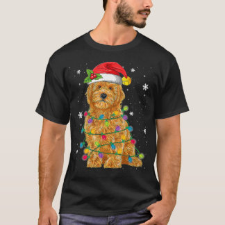 Goldendoodle Weihnachtsweihnachtsweihe Weihnachtsm T-Shirt