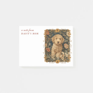 Goldendoodle Welpe für Doodle Mama oder Vater Post-it Klebezettel