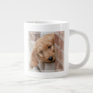 Goldendoodle-Welpenpfanne Jumbo-Tasse