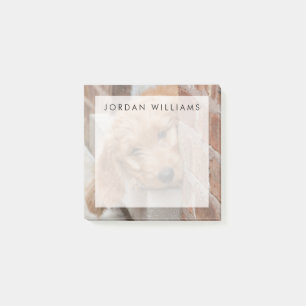 Goldendoodle-Welpenpfanne Post-it Klebezettel