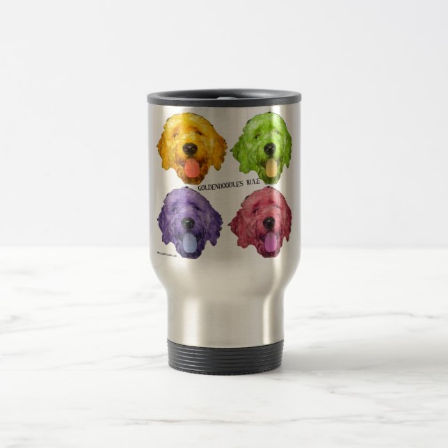 Goldendoodles Regel Reisebecher (Mittel)
