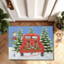 Goldendoodles Vintager LKW Familienname