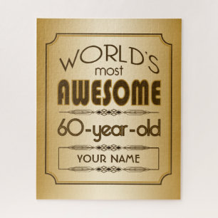 Goldene 60. Geburtstagsfeier Weltnaturerbe Bestes 