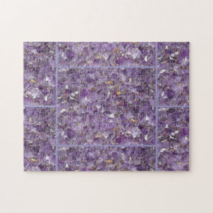 Goldene Amethyst-Schimmer