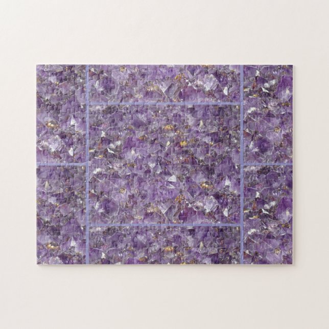 Goldene Amethyst-Schimmer (Horizontal)