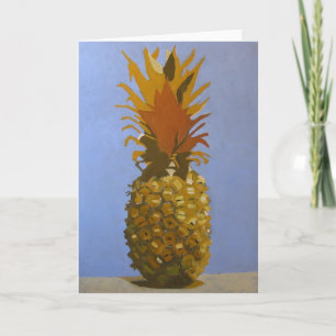 Goldene Ananas-Gruß-Karte/Einladung Einladung