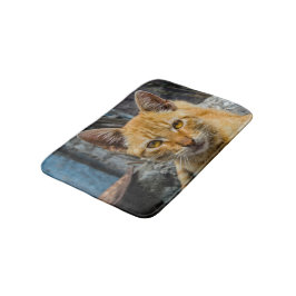 Goldene Augen Badematte