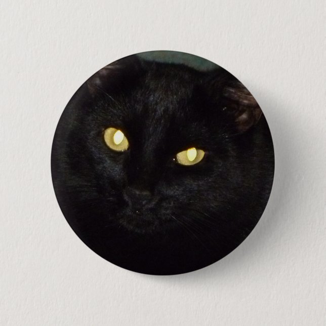 Goldene Augen Button (Vorderseite)