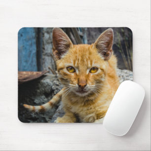 Goldene Augen Mousepad