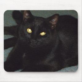 Goldene Augen Mousepad