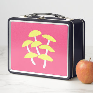 Goldene Austern-Lunchbox Metall Brotdose