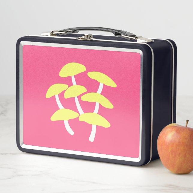 Goldene Austern-Lunchbox Metall Brotdose (Beispiel)