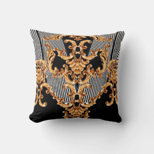 Goldene Barockschmuck Kissen