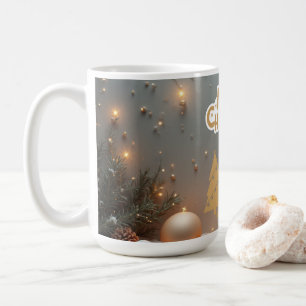 Goldene Bäume Kaffeetasse