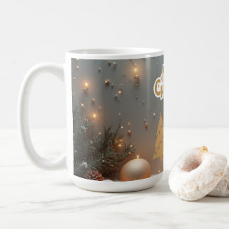 Goldene Bäume Kaffeetasse