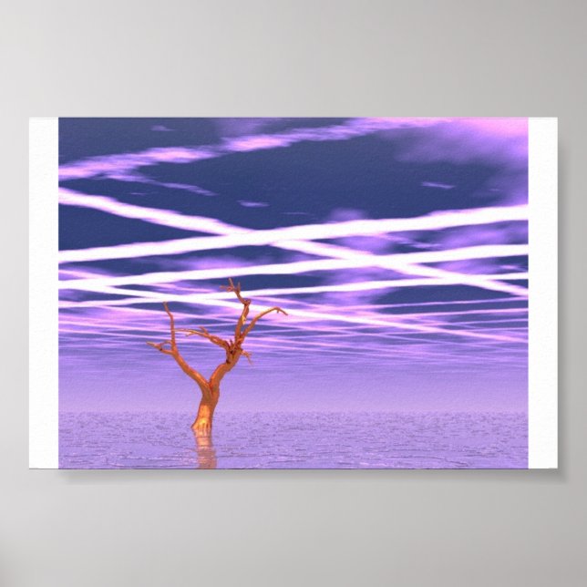 Goldene Bäume Poster (Vorne)