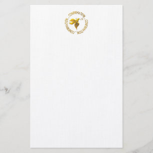 Goldene Bestätigung und Heiliger Geist Briefpapier