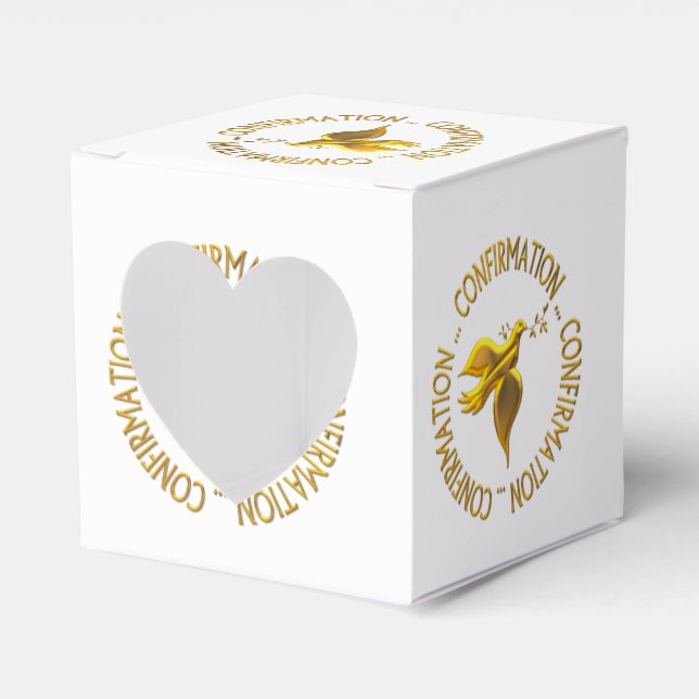 Goldene Bestätigung und Heiliger Geist Geschenkschachtel (Vorderseite)