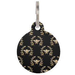 Goldene Biene Haustiermarke