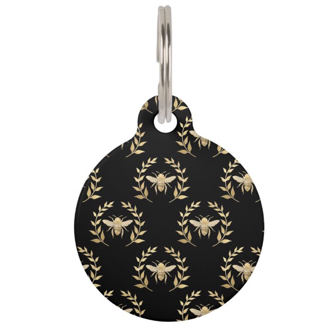 Goldene Biene Haustiermarke (Vorderseite)