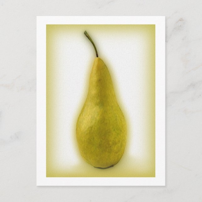 Goldene Birne Postkarte (Vorderseite)