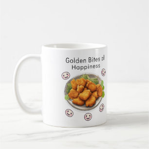 Goldene Bissen des Glücks Kaffeetasse