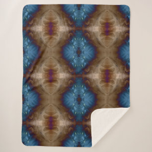 Goldene Blues Sherpadecke