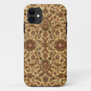 Goldene Blume Arabesque orientalisches Tapaster Case-Mate iPhone Hülle