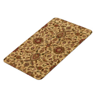 Goldene Blume Arabesque orientalisches Tapaster Magnet